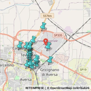 Mappa Viale Tommaso Affinito, 81030 Gricignano di Aversa CE, Italia (2.16368)