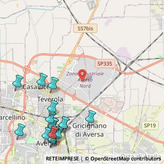 Mappa Viale Tommaso Affinito, 81030 Gricignano di Aversa CE, Italia (3.39125)