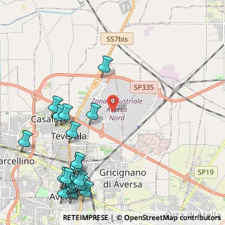 Mappa Viale Tommaso Affinito, 81030 Gricignano di Aversa CE, Italia (3.20421)