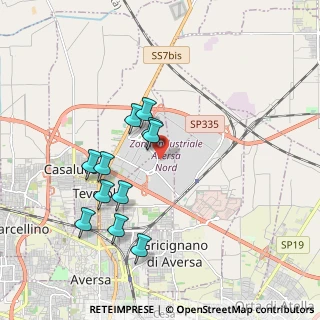Mappa Viale Tommaso Affinito, 81030 Gricignano di Aversa CE, Italia (1.88182)