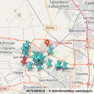 Mappa Viale Tommaso Affinito, 81030 Gricignano di Aversa CE, Italia (4.49056)