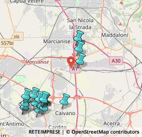 Mappa SS 187, 81025 Marcianise CE, Italia (5.49222)