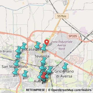 Mappa SS  Appia 7 Bis, 81030 Teverola CE, Italia (3.005)
