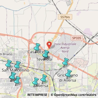 Mappa Km. 11.500 Via Appia, 81030 Teverola CE, Italia (3.23917)