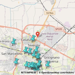 Mappa SS  Appia 7 Bis, 81030 Teverola CE, Italia (3.432)