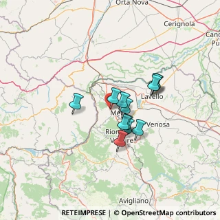 Mappa ZONA P.I.P, 85025 Melfi PZ, Italia (10.22917)