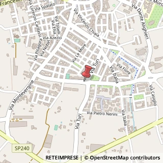 Mappa Via Giampaolo Filippo, 70018 Rutigliano, Bari (Puglia)