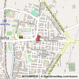Mappa Via Guglielmo Oberdan, 70010 Adelfia BA, Italia, 70010 Adelfia, Bari (Puglia)