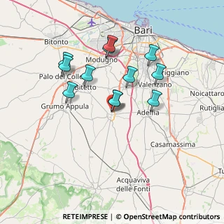 Mappa Corso Vittorio Emenuele, 70028 Sannicandro di Bari BA, Italia (6.72167)