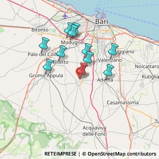Mappa Corso Vittorio Emenuele, 70028 Sannicandro di Bari BA, Italia (6.96909)