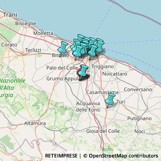 Mappa Corso Vittorio Emenuele, 70028 Sannicandro di Bari BA, Italia (9.7765)