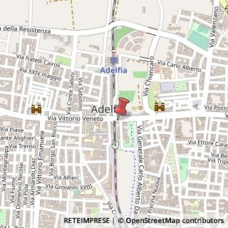 Mappa Via Vittorio Veneto, 116, 70010 Adelfia, Bari (Puglia)