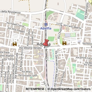 Mappa Via Vittorio Veneto, 120, 70010 Adelfia, Bari (Puglia)