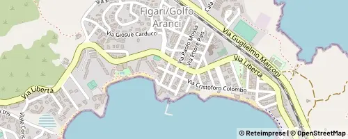 Mappa Golfo Aranci