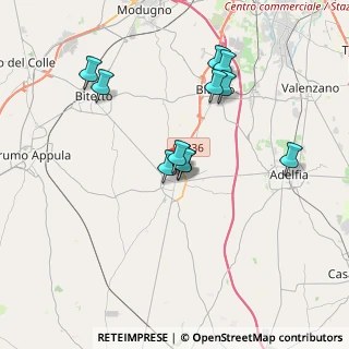 Mappa Via Generale C. Mondelli, 70028 Sannicandro di Bari BA, Italia (3.53818)