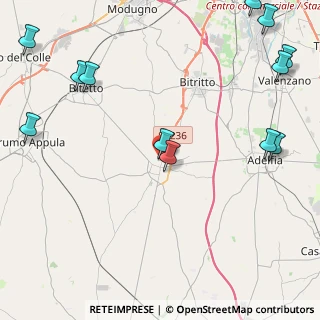 Mappa Via Generale C. Mondelli, 70028 Sannicandro di Bari BA, Italia (6.5375)