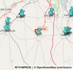 Mappa Via Estramurale, 70028 Sannicandro di Bari BA, Italia (6.635)