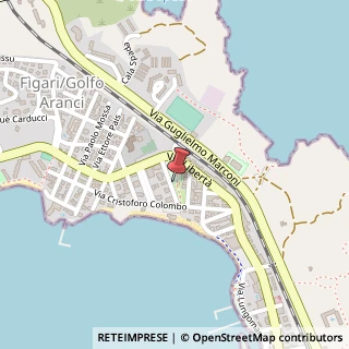 Mappa Via Armando Diaz, 10, 07020 Golfo Aranci, Olbia-Tempio (Sardegna)