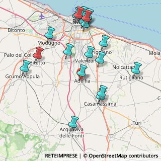Mappa SP 83, 70010 Adelfia BA, Italia (9.8625)