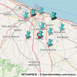 Mappa SP 83, 70010 Adelfia BA, Italia (8.3155)