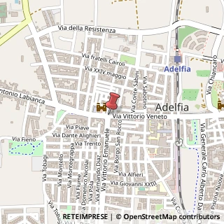 Mappa Piazza Roma, 25, 70010 Adelfia, Bari (Puglia)