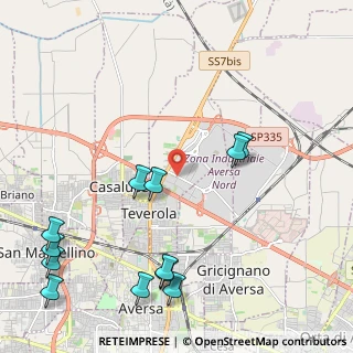 Mappa Via Appia Nord Km 11, 81030 Teverola CE, Italia (2.95833)