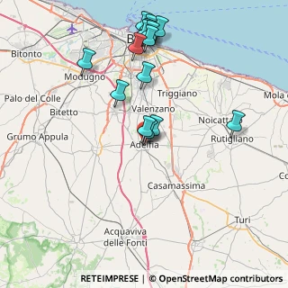 Mappa 70010 Adelfia BA, Italia (8.99933)