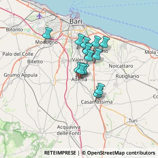 Mappa 70010 Adelfia BA, Italia (5.22571)
