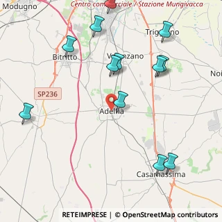 Mappa 70010 Adelfia BA, Italia (5.33417)