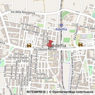 Mappa Via Vittorio Veneto, 132, 70010 Adelfia, Bari (Puglia)