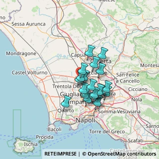 Mappa Via Appia Km 11400, 81030 Teverola CE, Italia (9.9755)