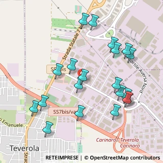 Mappa Strada Statale Appia Aversa Nord ASI, 81030 Teverola CE, Italia (0.591)