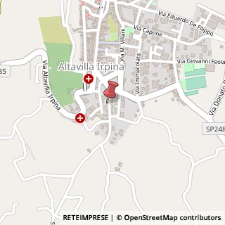 Mappa Via Montevergine, 39, 83011 Altavilla Irpina, Avellino (Campania)