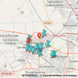 Mappa SS 341 Km 11, 81030 Teverola CE, Italia (3.55462)