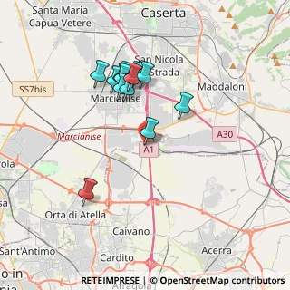 Mappa SP 336 Sannitica La Reggia Outlet, 81025 Caserta CE (3.47692)
