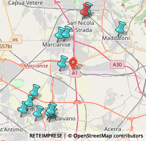 Mappa SP 336 Sannitica La Reggia Outlet, 81025 Caserta CE (5.70077)