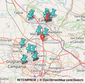 Mappa SP 336 Sannitica La Reggia Outlet, 81025 Caserta CE (8.13789)