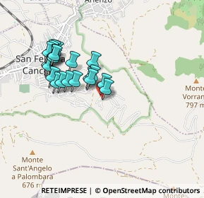 Mappa Via Marcantonio De Rosa, 81027 San Felice a Cancello CE, Italia (0.89091)