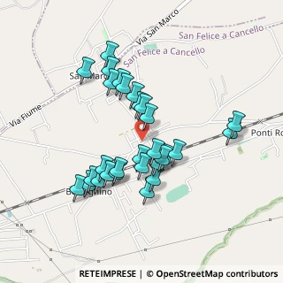 Mappa Via Giotto, 81027 San Felice a Cancello CE, Italia (0.43793)