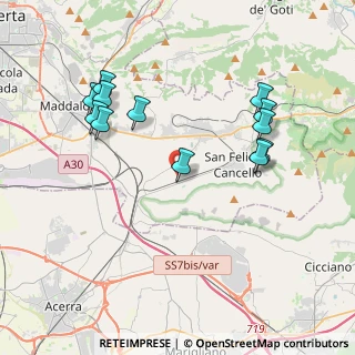 Mappa Via Giotto, 81027 San Felice a Cancello CE, Italia (4.33833)