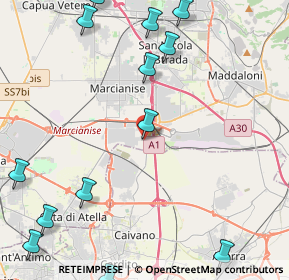 Mappa 81025 Caivano NA, Italia (7.3235)