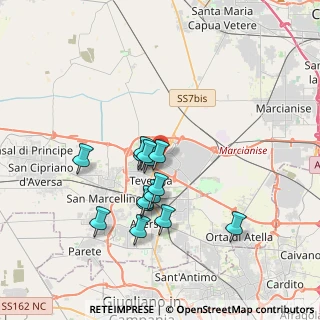 Mappa SS7bis km 11.300, 81030 Teverola CE, Italia (3.23143)