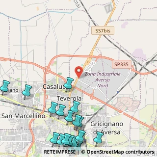 Mappa SS7bis km 11.300, 81030 Teverola CE, Italia (3.65)