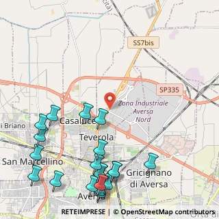 Mappa SS7bis km 11.300, 81030 Teverola CE, Italia (3.215)