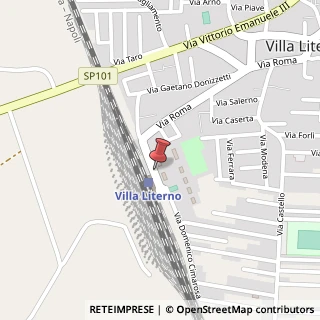 Mappa Piazza de gasperi, 81039 Villa Literno, Caserta (Campania)