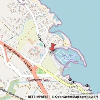 Mappa Via S. Vito, 70044 Polignano a Mare, Bari (Puglia)