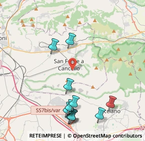 Mappa Via Fontanelle, 81027 San Felice a Cancello CE, Italia (5.05833)