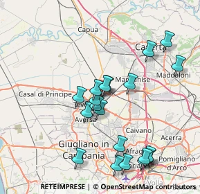 Mappa Zona Consortile Asi, 81032 Carinaro CE, Italia (8.4225)