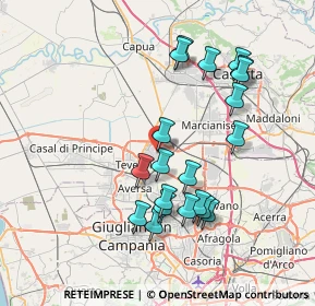 Mappa Zona Consortile Asi, 81032 Carinaro CE, Italia (7.824)