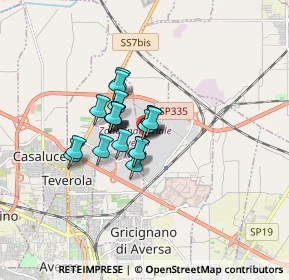 Mappa Zona Consortile Asi, 81032 Carinaro CE, Italia (1.0505)